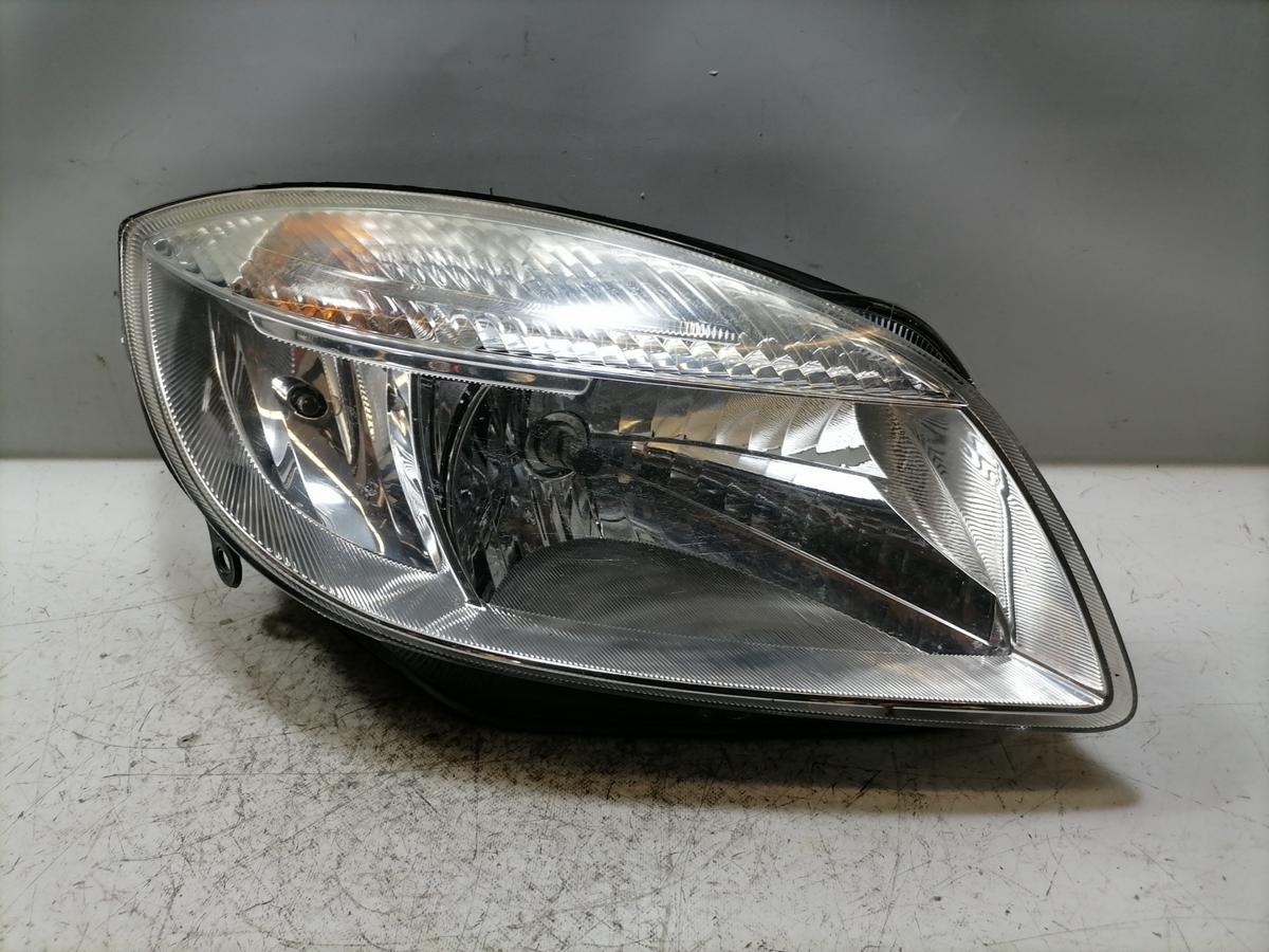 Skoda Fabia 2 5J original Scheinwerfer vorn rechts Halogen H4 Bj.2009